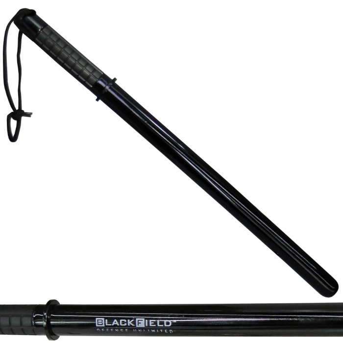 BlackField Schlagstock schwarz aus Nylon Fiber 24"/ 60 cm